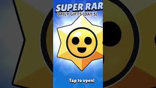 DAILY GIFTS (DAY 5) #brawlstars  #gaming #shorts #short