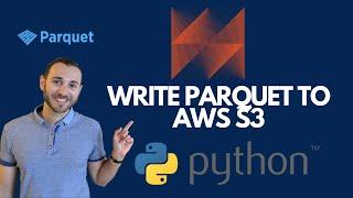 AWS Data Wrangler: Write Parquet to AWS S3