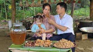 "Husband & Wife Making Lard Together – Happy Moments in the Kitchen!" Go to market sell | Lý Phúc An