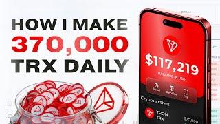 How I Make 370,000 TRX Daily with Crypto Trading – Simple and Profitable Arbitrage Strategy!