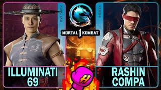 MK1 Illuminati69 (KUNG LAO) VS Rashin Compa (KENSHI)Mortal Kombat 14K 60ᶠᵖˢ