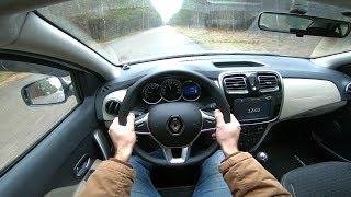 2018 RENAULT LOGAN POV Test Drive