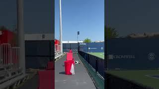 Court 4 getting ready for the National Bank Open.The event starts on August 5! 