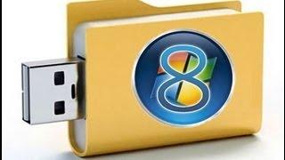 Install Windows 8 from A USB Flash Drive