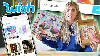 Trying "ART KITS" I Found On WISH?!! YIKES...