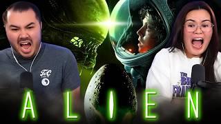 ALIEN (1979) MOVIE REACTION!!! First Time Watching | Sigourney Weaver | Ridley Scott | Xenomorph