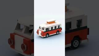 LEGO Mini VW T1 Camper Van - Creator - Set 40079 - Build Animation Time Lapse