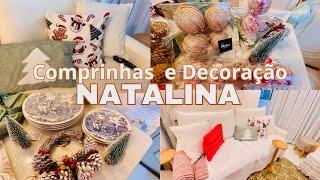 Comprinhas de Natal, fiz várias decorações natalinas para decorar a casa