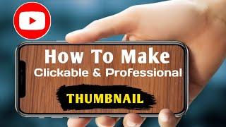 How To Make a Youtube Thumbnail | Thumbnail Tutorial Youtube 