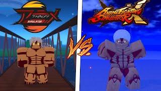 Anime Fighting Simulator VS Anime Fighting Simulator X