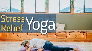 Yoga for Stress Relief - 25 Min Gentle Yoga  - Yoga with Yana