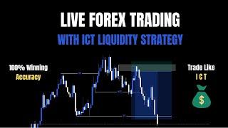 Live Forex Trading with ICT Liquidity Hunt Strategy