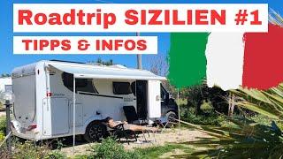  Sizilien - INFOS zur Anreise, schöne Orte, südlichster Punkt, mit dem Wohnmobil