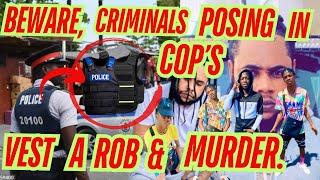 BEWARE That CRIMINALS Are POSING In POLICE VESTS To COMMIT ROBBERIES & MURDERS + BLAM & SQUASH WAR