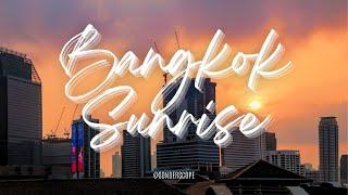 Sunrise Behind The One Bangkok - Lumphini Skyline 6 Hours Timelapse || SonderScope