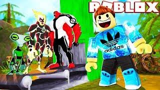 BECOMING THE COOLEST SUPER HERO ALIEN IN BEN 10 TYCOON ( ROBLOX )