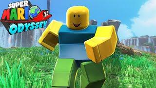 What if you play Roblox Noob in Super Mario Odyssey - Final Boss & Ending