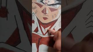 Drawing Ultra Instinct Goku#drawing #shorts