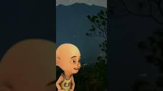 si Upin,malah ketemu pocong!