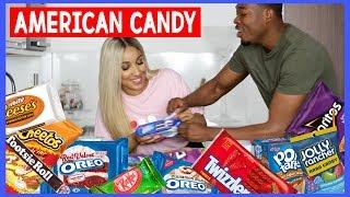 TRYING AMERICAN CANDY FEAT. MY BOYFRIEND | SHERLINA NYM