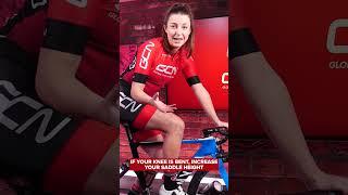 How To Find The Right Saddle Height On Your Road Bike #shorts