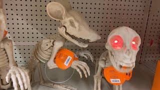 Walgreens Halloween 2022: Animated Skeleton Rat & Skeleton Monkey