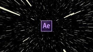 Easy Hyperdrive Space Jump Effect Tutorial | After Effects