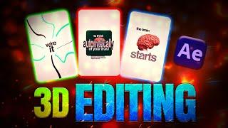 From Zero to Viral: Master 3D Reel Editing in After Effects Like @famemotion (Hindi)