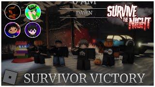 Roblox Survive The Night - Youtuber Lobby (Pumpkin, ToxAura, & more)