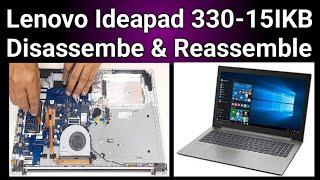 How to disassemble lenovo ideapad 330 ! Lenovo ideapad 330 disassembly !