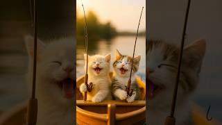 AI Farting Kittens 4 – Fishing Boat #aifartingkittens #funny