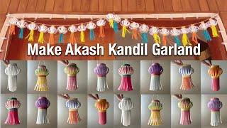 DIY Akash Kandil Garland – Create Your Own Festive Decor with Downloadable Diagrams