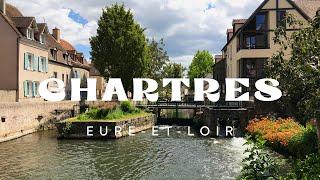 Visite de Chartres en une journée, Eure-et-Loir (4K)