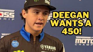 Deegan Sets Sights on 450s | Secret to Successful Supercross - Motocross Transition