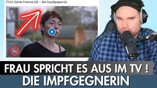 Frau spricht es aus im TV! (DIE lMPFGEGNERIN)