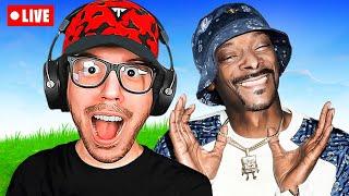 LIVE! - Playing FORTNITE with the *REAL* SNOOP DOGG!