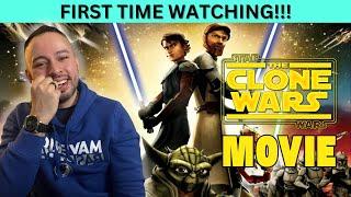 THE CLONE WARS MOVIE: STAR WARS (2008) FIRST TIME WATCHING MOVIE REACTION!