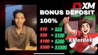 Trader Pemula Wajib Manfaatin Bonus Deposit Ini! Bonus Deposit 100%