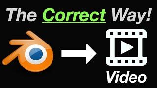 How to EXPORT ANIMATIONS in Blender CORRECTLY and WHY