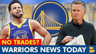 Warriors News: Golden State NOT Making Any Trades Despite Struggles?