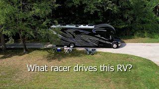 What Racer Drives A Thor Motor Coach Inception Super C?