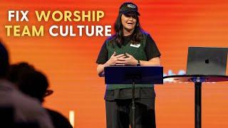 Fix Your Worship Team Culture | Amber Peairs - Churchfront Conference 2024