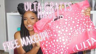 I GET FREE MAKEUP | ULTA GRATIS HAUL #1 | QUOIALEN