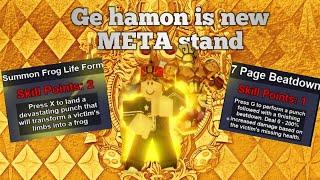 [YBA] Ge hamon is new META stand