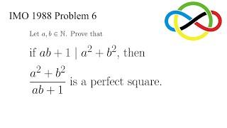 Solving the Legendary IMO Problem 6 in 8 minutes | International Mathematical Olympiad 1988