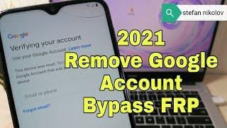 2021!!! Samsung A10 SM-A105F, Android 10, Remove Google Account, Bypass FRP.