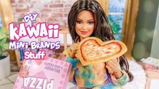 Make Heart Shaped Pizza, Record Player Stand & More | DIY Inspired Kawaii Mini Brands