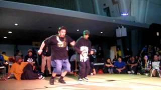 Furious Styles 2010 Poppin Finals: Devious & GreenTeck vs Slim Boogie & JSmooth