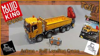 gebaut wie ein Panzer, dennoch ein LKW | Teil 1 Build | Mould King 17050 Actros-SelfLoading Crane