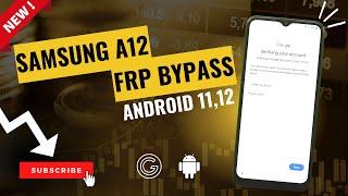 (New) Samsung Galaxy A12 FRP Bypass 2024 without PC - Android 11 & 12